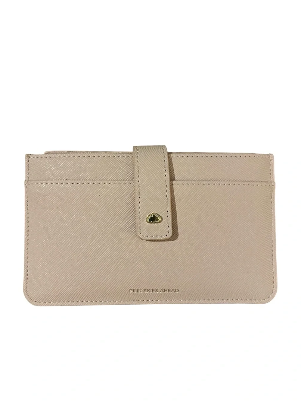 NWT Estella Bartlett Pink Skies Ahead Travel Document Wallet in Plush